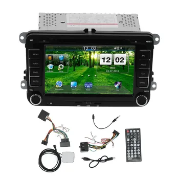 2DIN 7in Автомобильный DVD-плеер GPS Навигация Сенсорный Экран Подходит для Seat Altea/Toledo/Leon ab/Altea XL ab/Alhambra ab