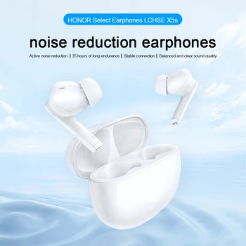 CN Версия Honor Earbuds X5s Bluetooth 5.3 Наушники С высоким качеством звука ANC Шумоподавлением 35-часовая батарея С низкой задержкой Игровые Наушники