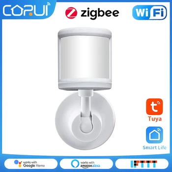 CORUI Tuya Smart Life 4-полосный Wi-Fi, Интеллектуальный переключатель таймера освещения, Беспроводное приложение, модуль дистанционного голосового управления Google Home