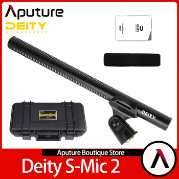 Deity S-Mic 2 50-20 К Гц Качественный конденсаторный микрофон Shotgun для видеосъемки в прямом эфире с поролоновым ветровым стеклом