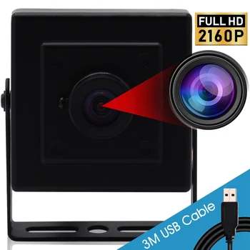 ELP 4K Камера 1/2.5 Дюймов IMX317 С Высоким Разрешением 3840x2160 30 кадров в секунду Высокая Скорость Без Искажений Объектив Бесплатный Драйвер USB Модуль Камеры