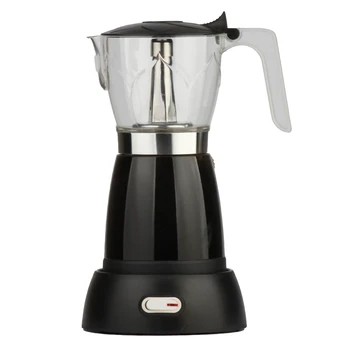 Moka Pot Итальянский кофейник для разливки кофе Moka Pot Инструмент для приготовления кофе холодного отжима (штепсельная вилка ЕС)