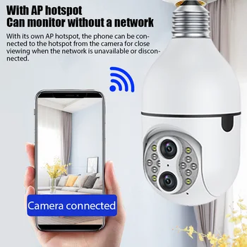 Wi-Fi Камера Видеонаблюдение 1080P Беспроводной домашний монитор Ночного Видения Автоматическое Отслеживание IP-камера Защита безопасности