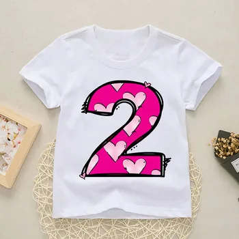 ZYXZ 2023, Новая модная Одежда для малышей, детская футболка с принтом для мальчиков/девочек, детский подарок с Днем рождения, Забавная футболка с рисунком