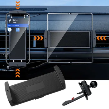 Автомобильный держатель Gravity для вентиляционного отверстия, подставка для громкой связи с большим экраном диагональю 6,1-6,9 дюймов для Galaxy Z Fold 3, iPad Minis, GPS