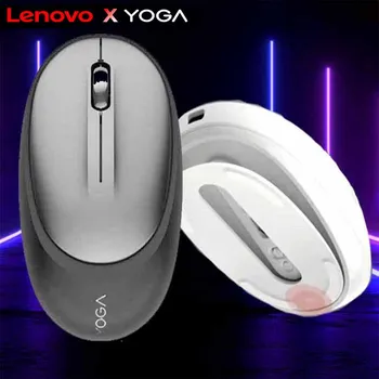 Беспроводная двухрежимная мышь Lenovo YOGA M5 Эргономичный дизайн Бизнес Портативный Офисный игровой ноутбук для дома Bluetooth + беспроводная мышь