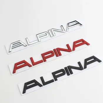 Значок ALPINA letter label автомобильные наклейки модифицированные аксессуары performance для BMW Alpina XB7 B8 B7 B4 серии XD4