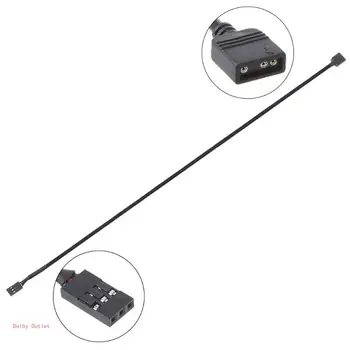 Кабель-адаптер для материнской платы для RGB 5V 3-контактный VDG к обычному 3-контактному разъему
