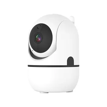 Камера 1080P для домашней безопасности для радионяни, Внутренняя WiFi-камера с поворотом, ночное видение, аудио-видео, Wi-Fi-камеры, Прямая поставка