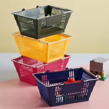 Коробка для хранения канцелярских принадлежностей, товары для дома, легко моющиеся, японская Прочная домашняя коробка для хранения, мини-с ручкой, портативная