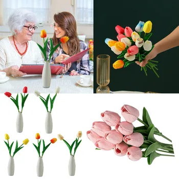 Мини-искусственная имитация цветка для вечеринки, украшение дома, цветочный букет, искусственные висячие цветы