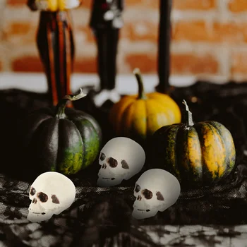 Модель Scared Halloween Skulls Party Decor Аксессуары для вечеринок из пластика