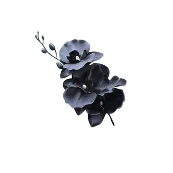 Модный искусственный цветок, легкая, сохраняющая свежесть имитация цветка фаленопсиса, Многоразовый пластиковый цветок для гостиной