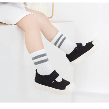 Новые детские спортивные носки для маленьких девочек, носки для новорожденных мам, однотонные носки для малышей, хлопковая одежда для девочек, аксессуары