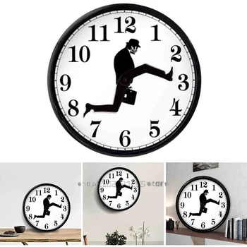 Новые часы Ministry of Silly Walks Clock CreativeSilent Mute Clock Настенное искусство для домашнего декора гостиной Monty Python