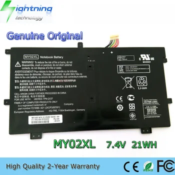 Новый Оригинальный Аккумулятор MY02XL 7,4 V 21Wh для ноутбука HP PAVILION X2 11-H002SE 11-H013DX 721896-1C1 HSTNN-DB5C, HTSNN-IB5C