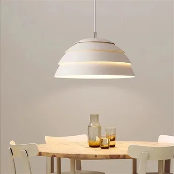 Подвесной светильник Lightyears Concert с одной головкой, скандинавский белый или черный светильник для декора кухонного стола, светодиодный светильник для домашнего декорации