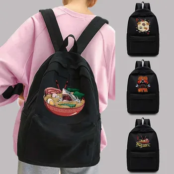 Подростковый рюкзак унисекс для путешествий, женская школьная сумка для колледжа, аниме, японская тематика, Пригородный спортивный рюкзак, сумки для ноутбуков