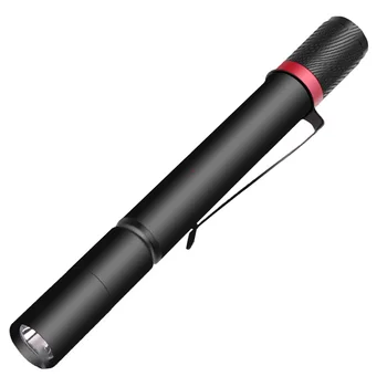 Портативные фонарики Pen Mini с фиксированным фокусом из водонепроницаемого алюминиевого сплава со светодиодной подсветкой