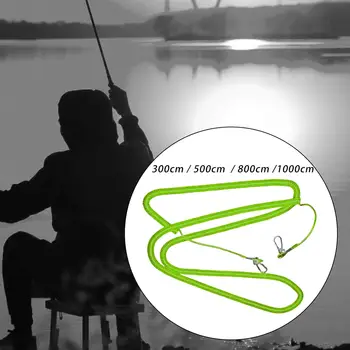 Рыболовный спиральный шнур Рыболовный инструмент Удочка Поводок Удлинитель Трос Износостойкий для удилищ Гибкий