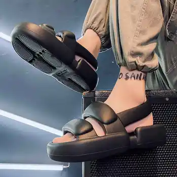 Сандалии Корейские Sapatos, тапочки на танкетке, люксовый бренд, высококачественная Летняя женская обувь с амортизацией, Летние Женские сандалии для тенниса Sohes