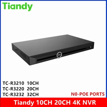 Сетевой видеорегистратор Tiandy NVR TC-R3210 10CH и TC-R3220 20CH и TC-R3232 32CH без портов POE с максимальным разрешением 8 Мп 4K