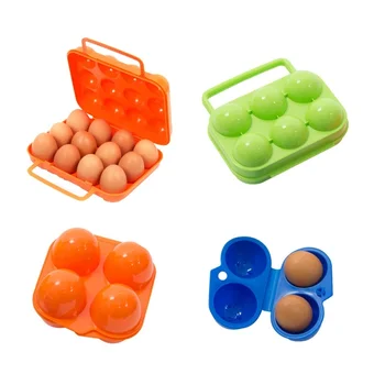 Сетчатый ящик для хранения яиц Портативный Пластиковый Контейнер-органайзер для яиц для путешествий на открытом воздухе, кемпинга, пикника, чехол для яиц Q1FD