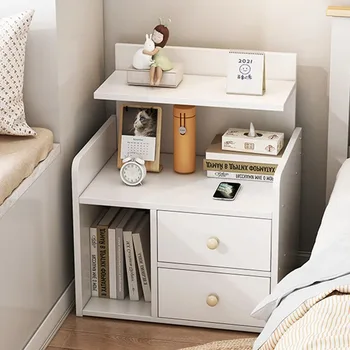 Современная тумбочка в скандинавском стиле, прикроватный ящик для спальни, деревянная тумбочка, белый ящик для хранения мебели Comoda Pra Quarto