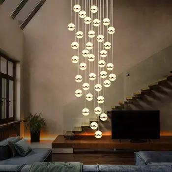 Современный домашний декор на чердаке светодиодные светильники подвесные светильники для гостиной, люстры для столовой, подвесной светильник для внутреннего освещения