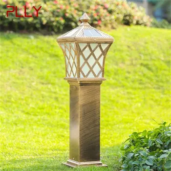 Уличный солнечный светильник для лужайки, ретро Садовый светильник, светодиодный водонепроницаемый Декоративный светильник для домашнего двора