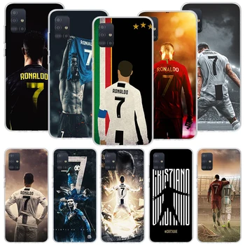 Футбольная Суперзвезда R-Ronaldo CR7 Чехол для телефона Samsung Galaxy A51 A71 A41 A31 A21S A11 A01 A70 A50 A40 A30S A20E A20S A10S A6 A