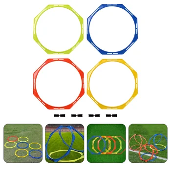 Футбольный тренировочный круг, многофункциональные кольца, круги для скоростных упражнений на ловкость